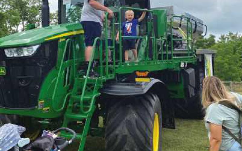 Those attending the safety fair can get an up-close look at farm and construction equipment as well as a variety of safety vehicles.
