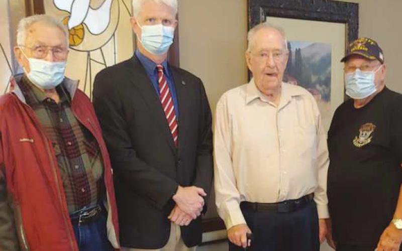 St. Clare Commons Veterans Day ceremony
