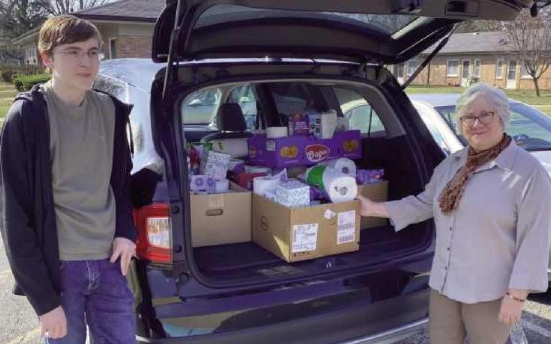 PHS student donates, delivers food