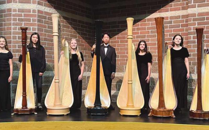 PHS harp ensemble to hold free concert, January 25