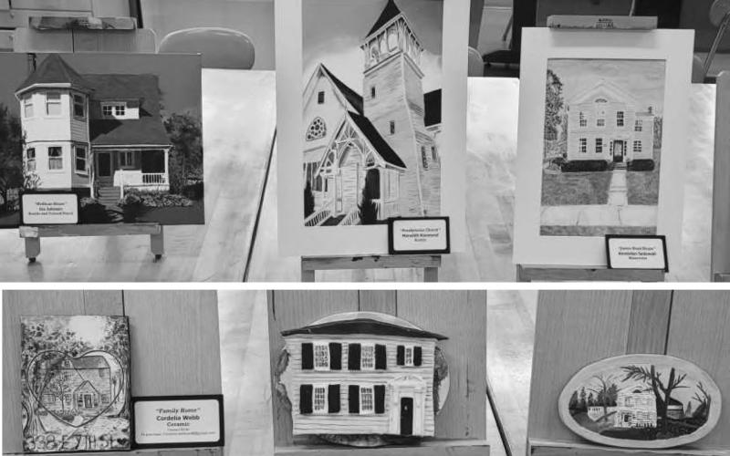 High school ceramics and art contest winners
