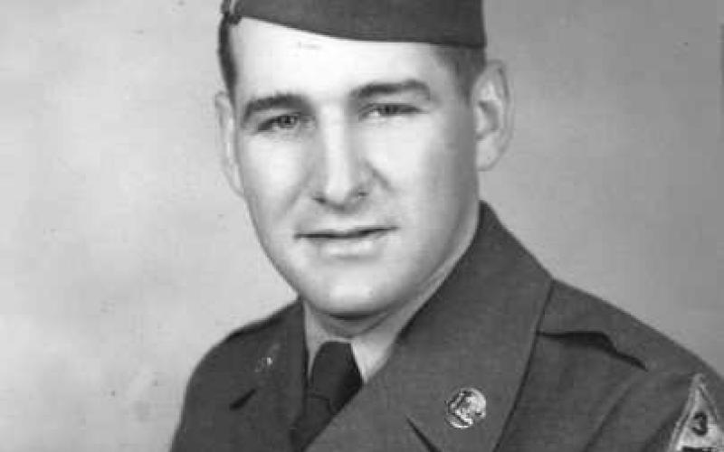 Bob Kohl at Fort Knox, Kentucky, in 1953, serving in the U.S. Army. “There were people from everyplace in my outfit,” he said.