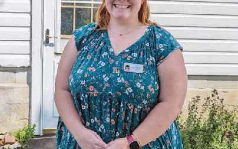 Anna Cotterman recently joined the park district as the Carter Historic Farm specialist.