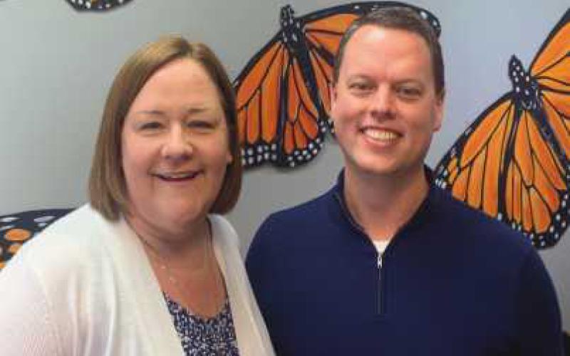 Monarch Grief Center founders Tim Polakowski and Amy Rowe.