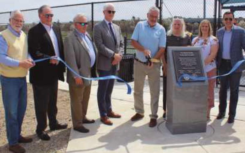Welch family pickleball courts dedicated at Rotary Park