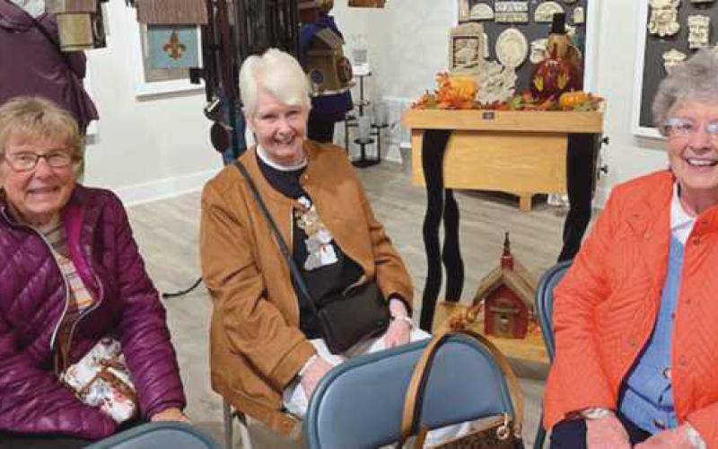 New Century Club holds November meeting at Carruth Studio in Waterville