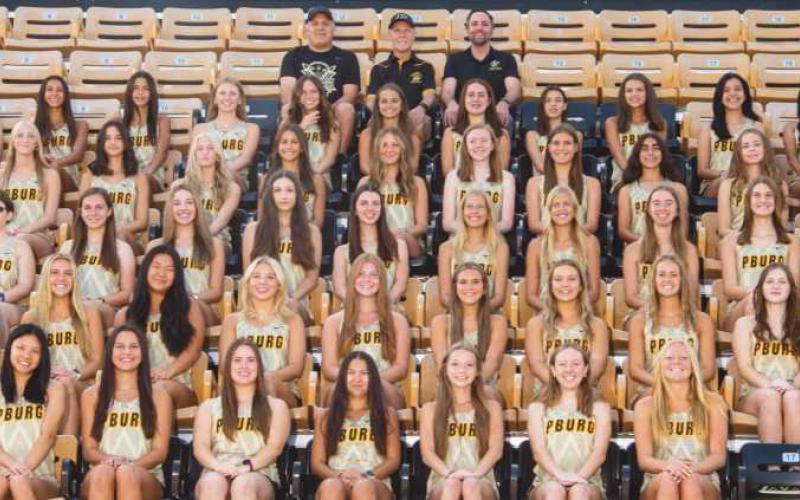 Girls cross country team