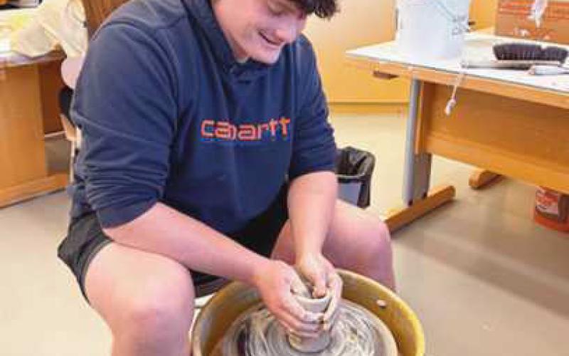 Grant in Action funds Perrysburg High School pottery wheel systems