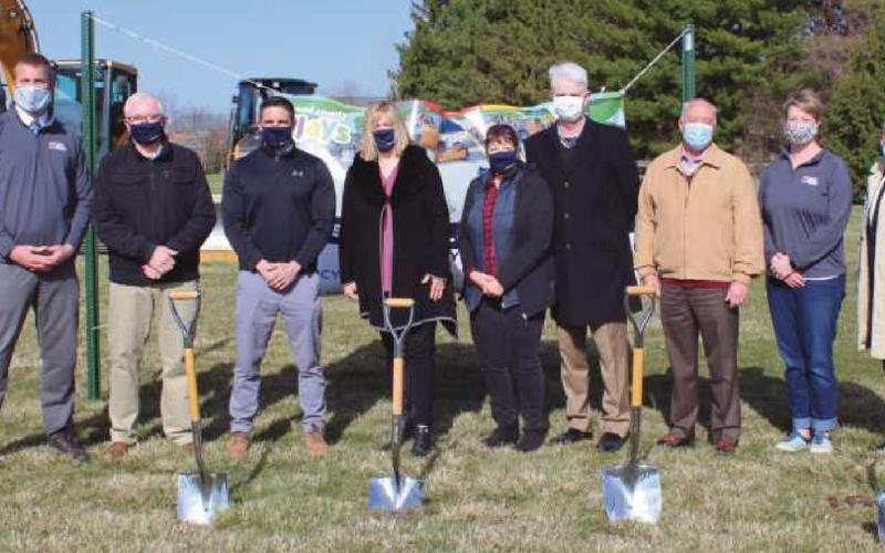 Groundbreaking takes place for inclusive playground