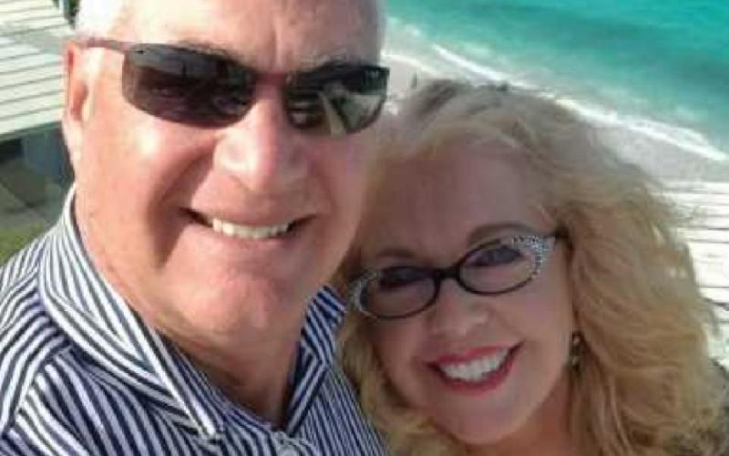 The author and her husband, Brian.