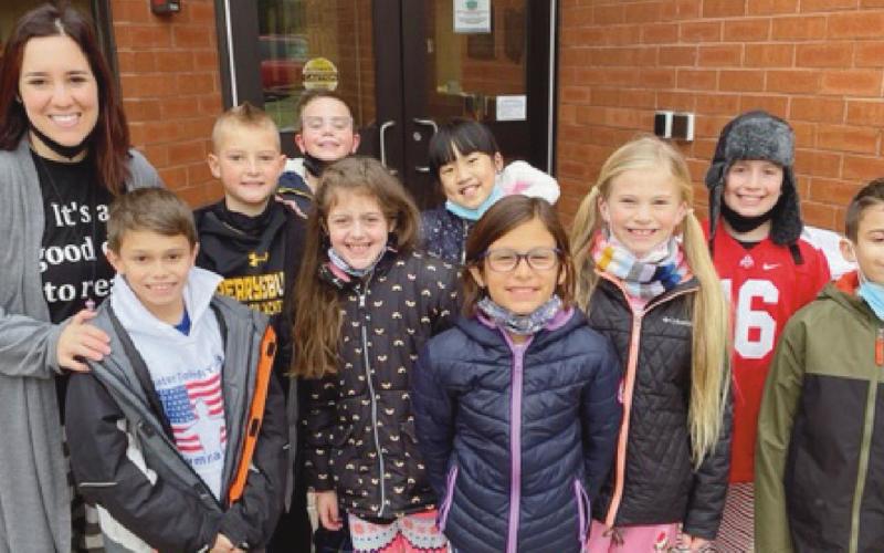 Woodland Elementary students conduct food drive