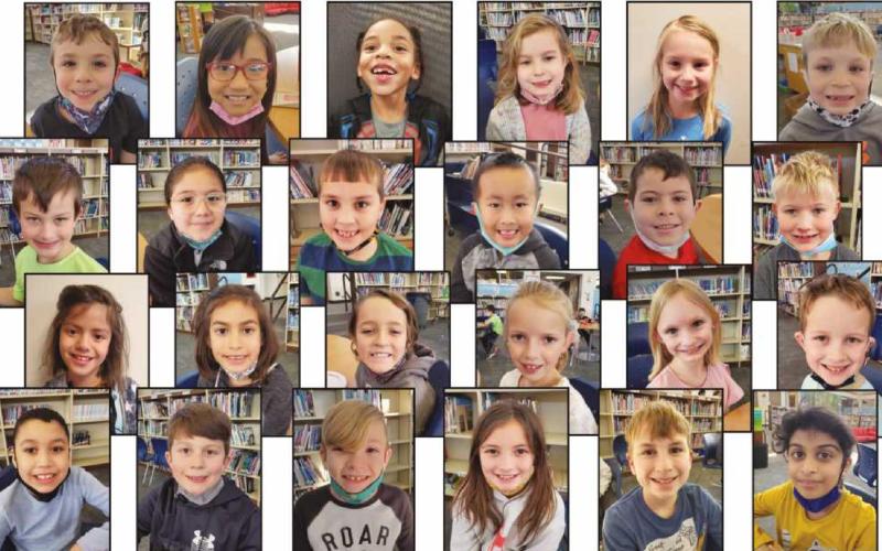 Woodland Elementary December Students of the Month