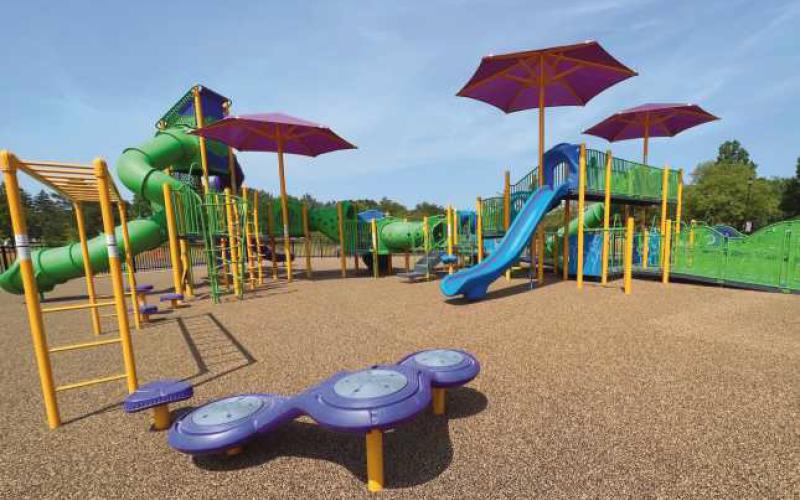 Inclusive playground opens early