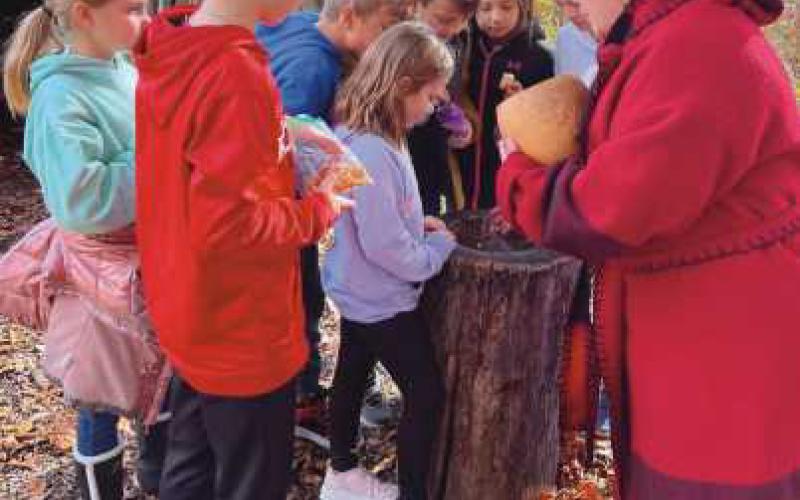 St. Rose third graders visit Sauder Village