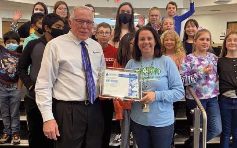 HPI environmental club receives WATER grant