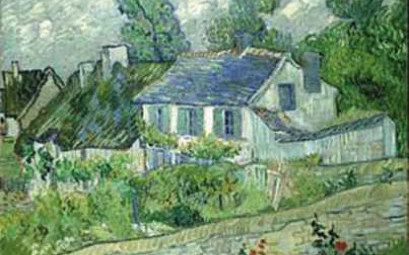 Vincent van Gogh, Houses at Auvers (1890), oil on canvas, purchased with funds from the Libbey Endowment, Gift of Edward Drummond Libbey. Photo: Toledo Museum of Art