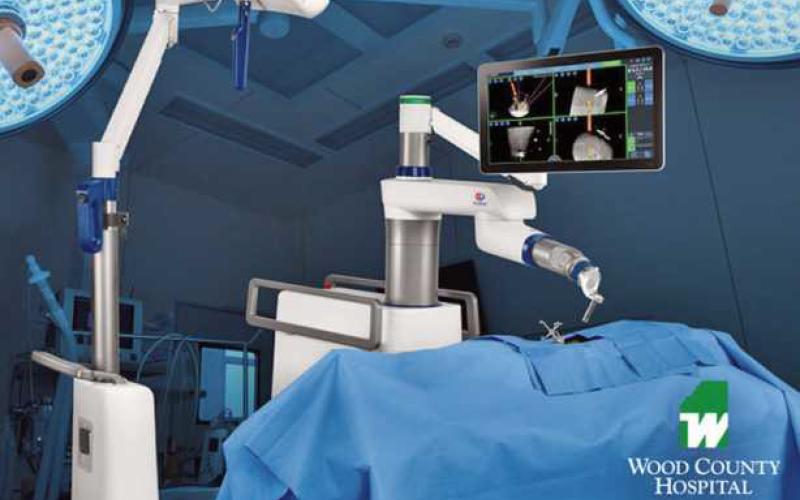 Wood County Hospital purchases robotic navigation surgery equipment