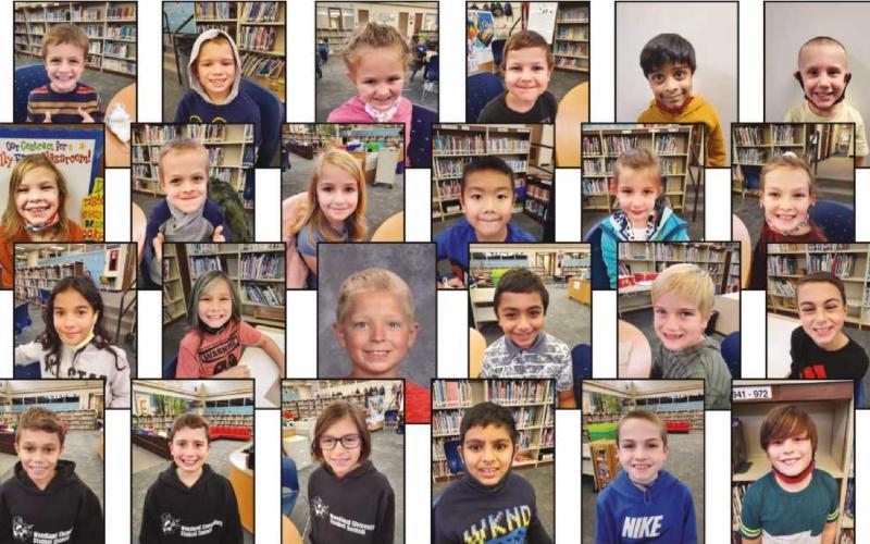 Woodland Elementary November Students of the Month