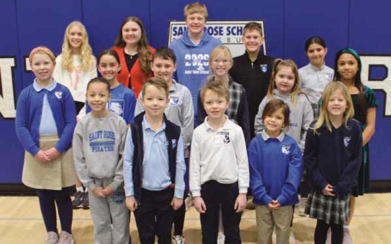 Saint Rose names November and December Be Kind students