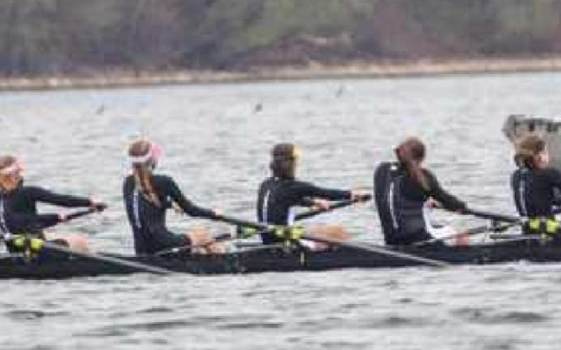 Perrysburg rowing team competes in 1500 meter Northville Invitational on Kent Lake
