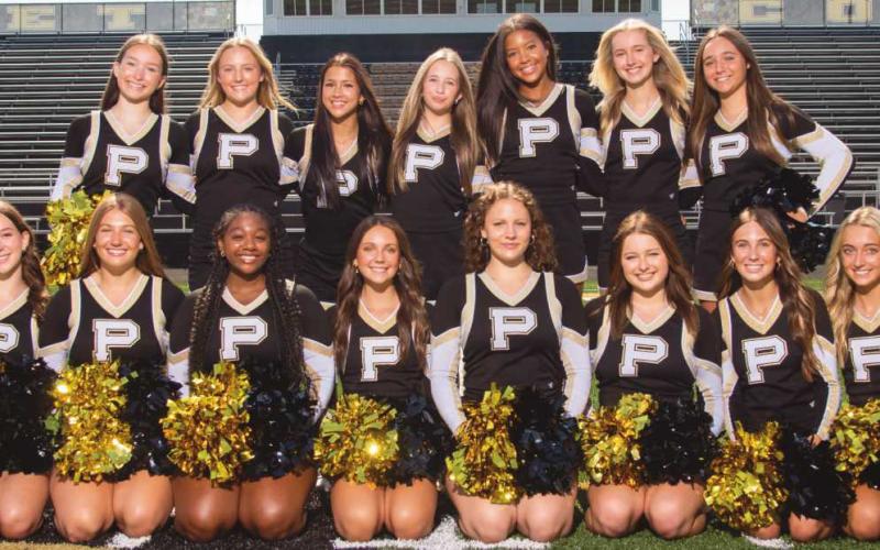 Varsity cheer team