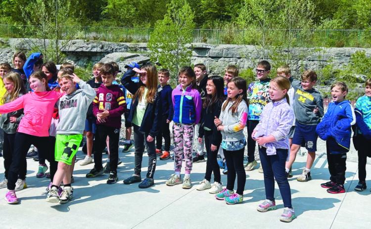 Saint Rose students take field trip to Fossil Park