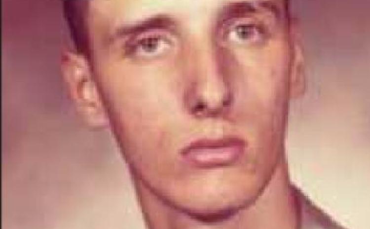 “I’m not too happy here. The photo was taken after a full day of basic training, and I look it.” Jack O’Shea, Fort Campbell, Kentucky, 1969.