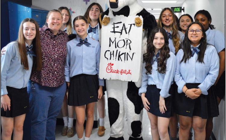 ‘Chick-fil-A Teacher of the Year’ awarded at St. Ursula