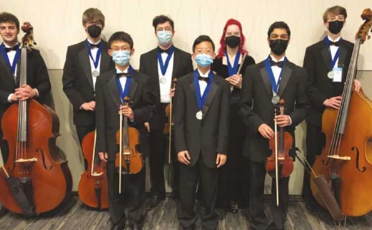Eight PHS music students play for OMEA All-State Orchestra