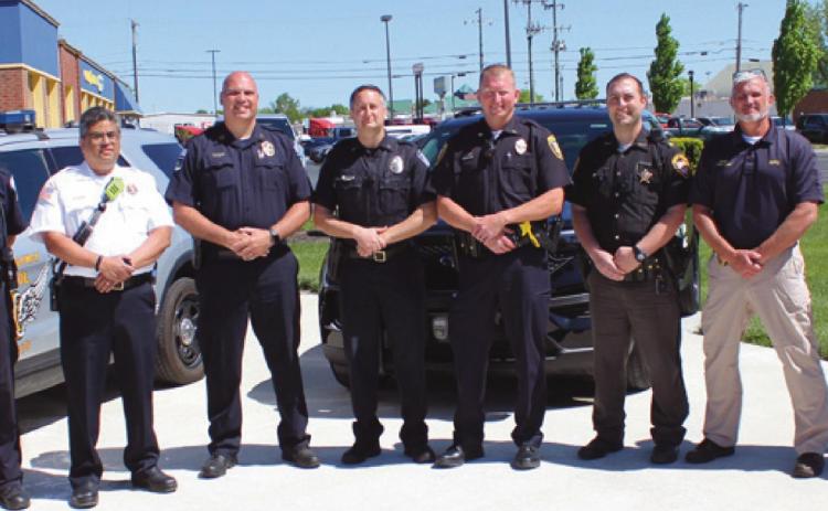Law enforcement and first responders from Perrysburg, Perrysburg Township and Rossford remind residents of the importance of buckling up, whether as a driver or passenger. City Fire Chief Rudy Ruiz also encourages residents with youngsters to contact the department to ensure car seats are properly harnessed in a vehicle.