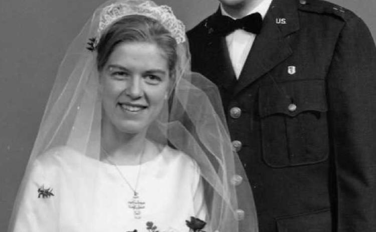 While in the Air Force, Dr. Campbell married Thurid Kaaber in her village church in Ringe, Denmark.