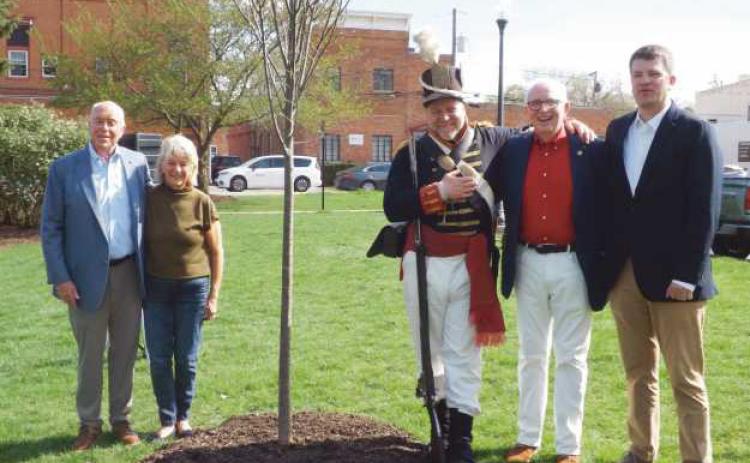 Perrysburg Liberty Tree planting