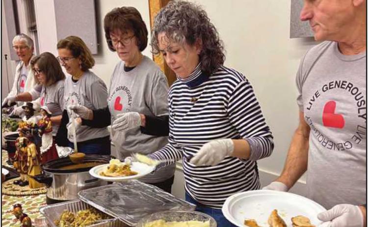 Local church offers free community dinner Jan. 15