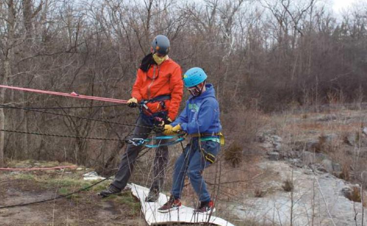Over the edge with Wood County Park District