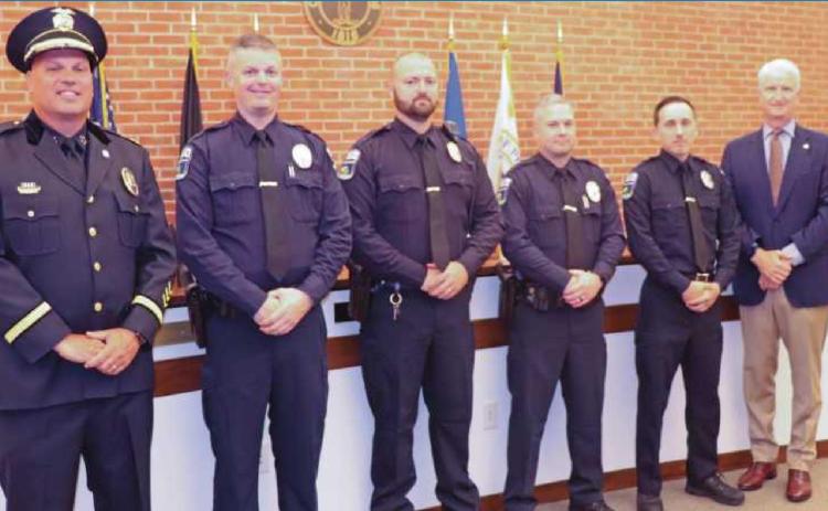 Four new officers join Perrysburg Police Division