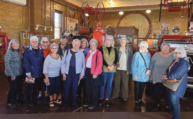 New Century Club visits Toledo Firefighters Museum