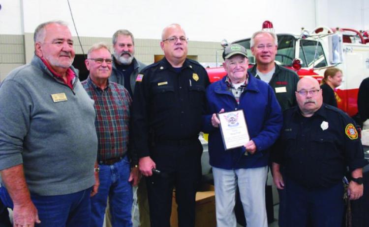 Perrysburg Twp. public safety departments host open house, recognize resident Doug Pratt for his dedication to the township