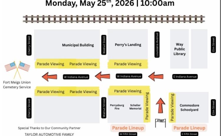 Perrysburg Memorial Day parade and cemetery service planned for Monday, May 25
