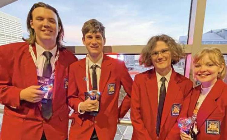 Penta Career Center team is recognized at SkillsUSA championships