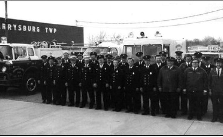 Perrysburg Township fire department, 1970.