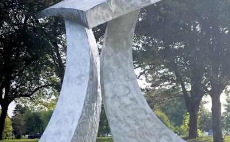 Sculpture title: “My Pi”