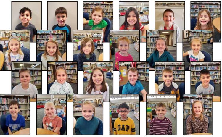 Woodland Elementary March Students of the Month