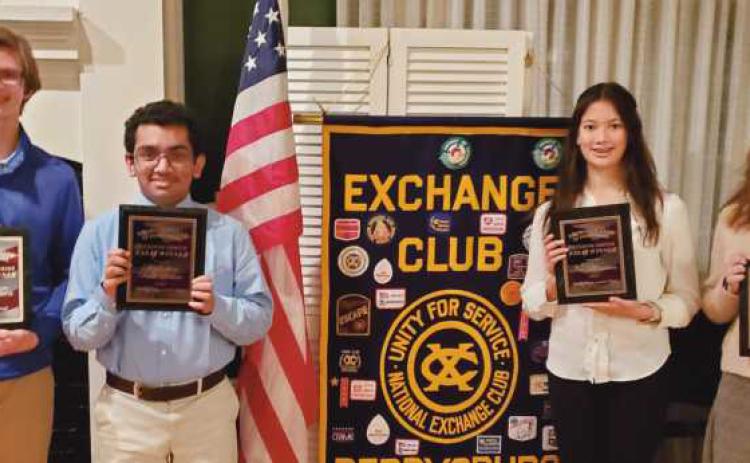Winners pictured from left: Elliot Toon, Rajshekhar Basu Sarkar, Iris Weisstein and Lillith Dunn.