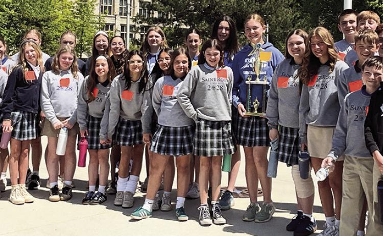 St. Rose students honored in math and science