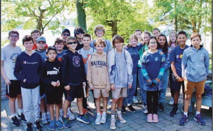 Saint Rose seventh graders enjoy educational experience at Ohio State University Stone Lab