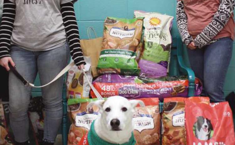 Journal delivers pet food donations to Wood County Humane Society