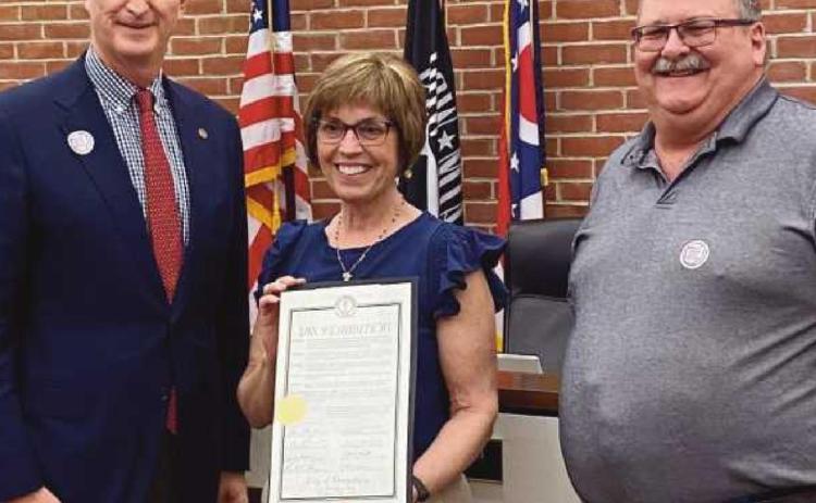 Mayor honors owners of Mini-Engine Repair for 49 years in local business