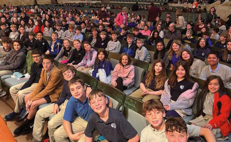 St. Rose students attend TSO concert