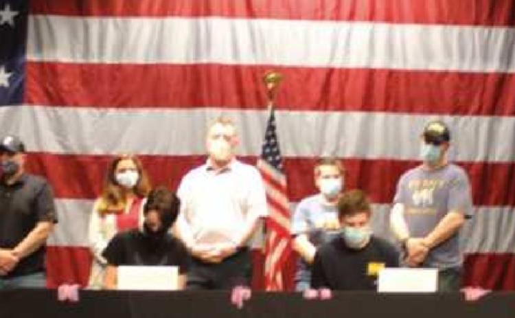 PHS holds signing day for seniors joining armed forces
