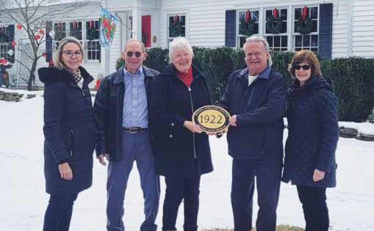 Historic Perrysburg presents two plaques